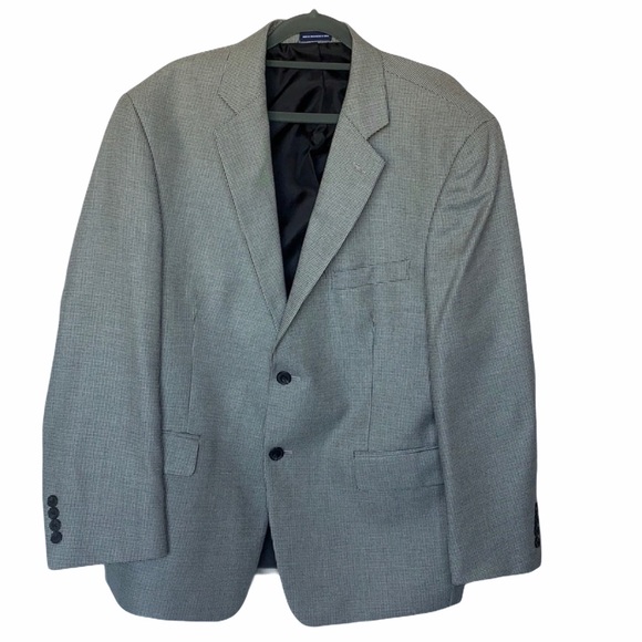STAFFORD ESSENTIALS SPORTS COAT HOUNDSTOOTH